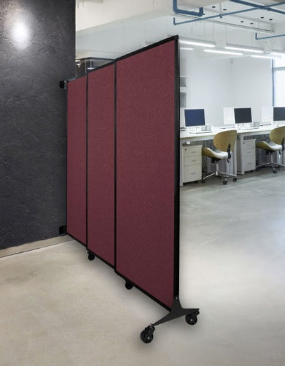 QuickWall Sliding Partition, Wall-Mounted