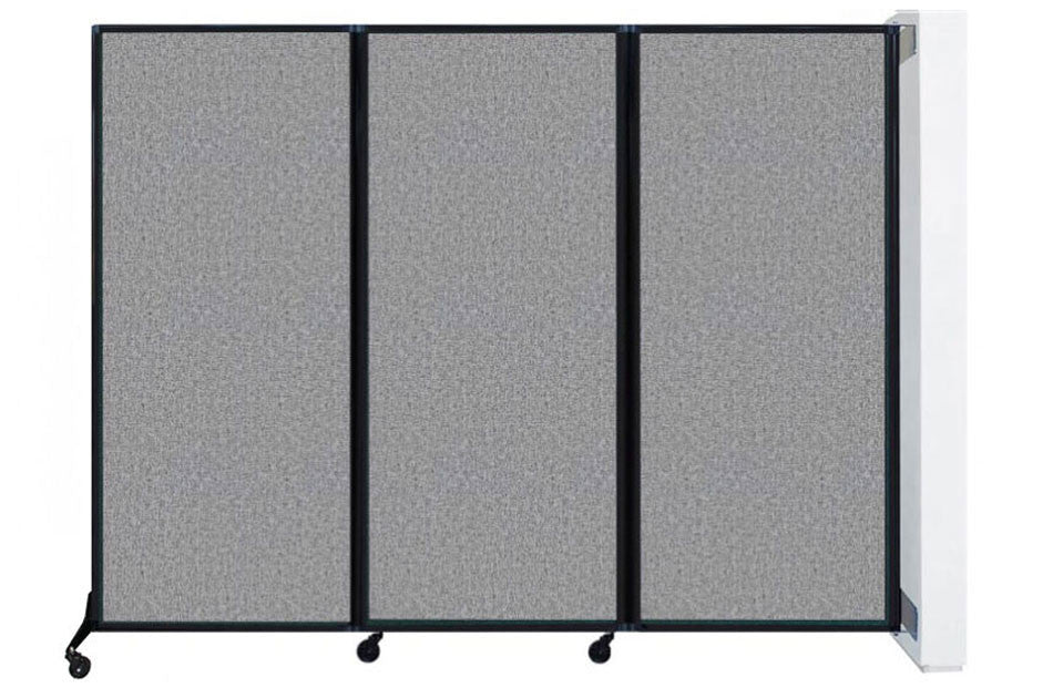 QuickWall Folding Partition, Wall-Mounted