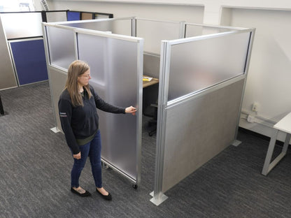 Officeflex Cubicle Sliding Door Kit