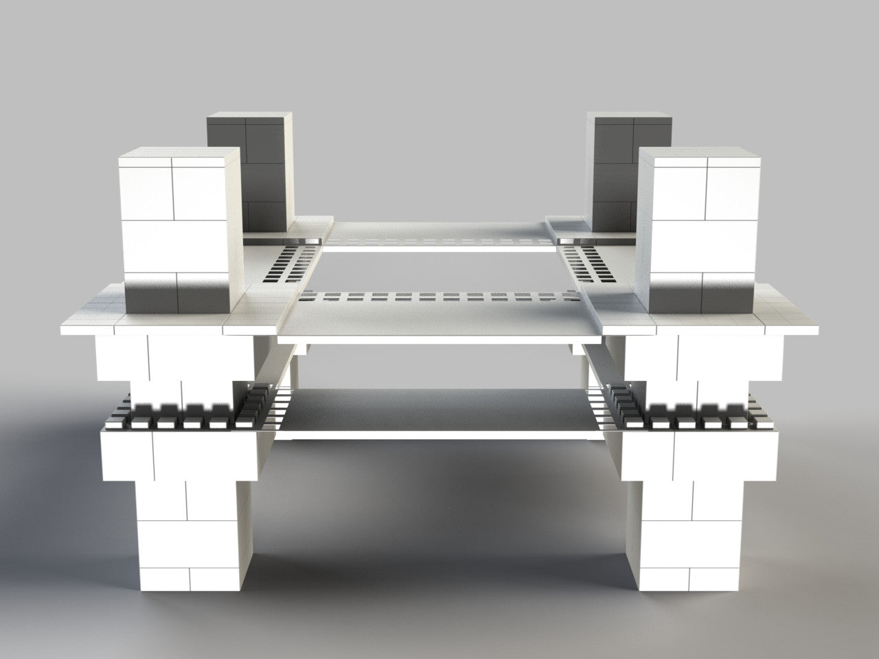 Elaborate Catering Station with Pillars Kit