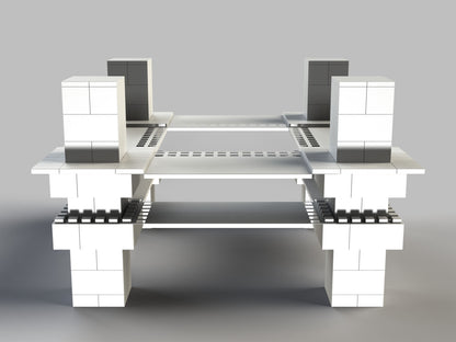 Elaborate Catering Station with Pillars Kit