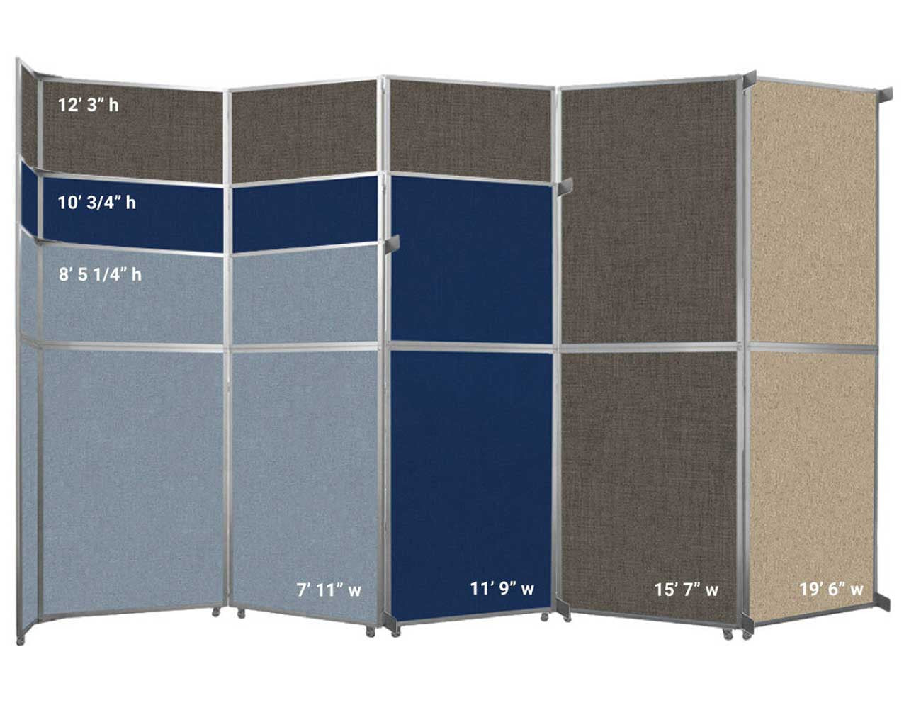 Operable Wall Folding Room Divider