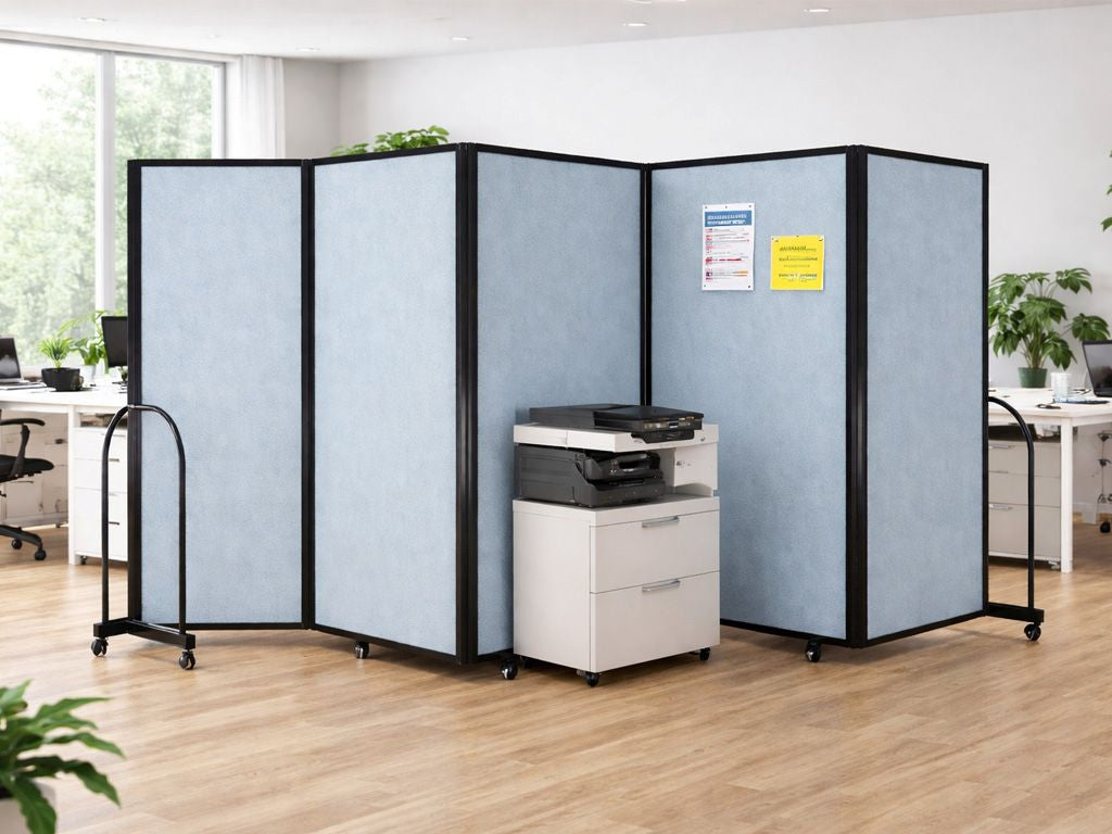 Full Motion Room Divider - Vinyl