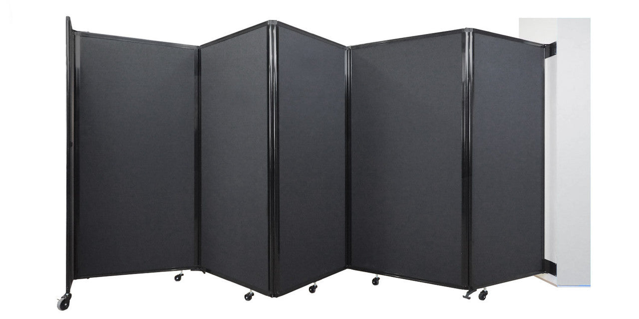The Room Divider 360 Folding Partition, Wall-Mounted