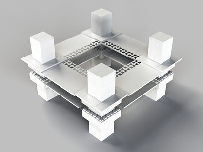 Elaborate Catering Station with Pillars Kit