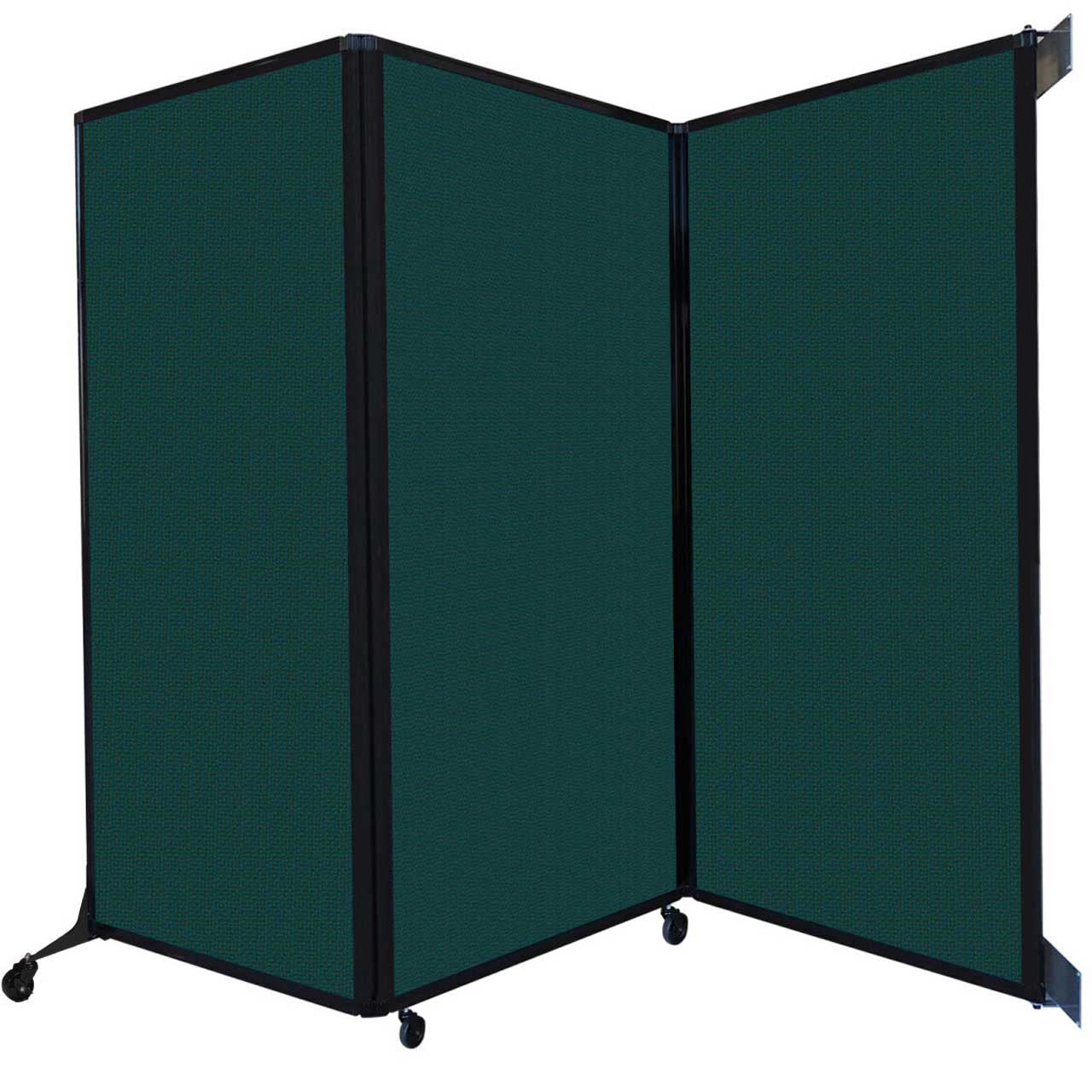 QuickWall Folding Partition, Wall-Mounted