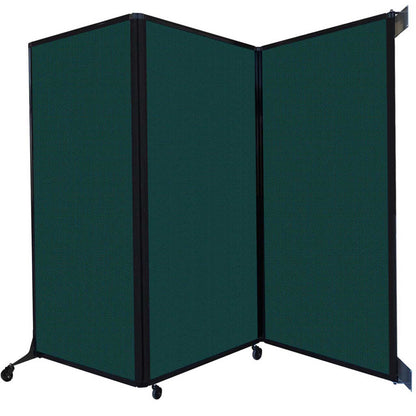 QuickWall Folding Partition, Wall-Mounted