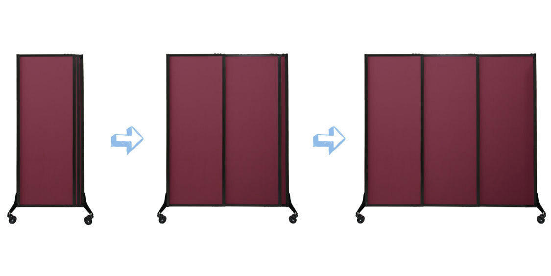 QuickWall Sliding Portable Partition