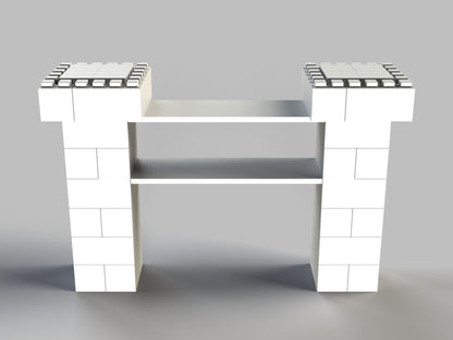 Simple Cantilevered Catering Station Kit