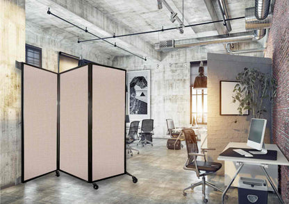 QuickWall Folding Partition, Wall-Mounted