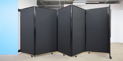 The Room Divider 360 Folding Partition, Wall-Mounted