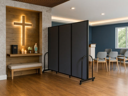 Full Motion Room Divider - Fabric
