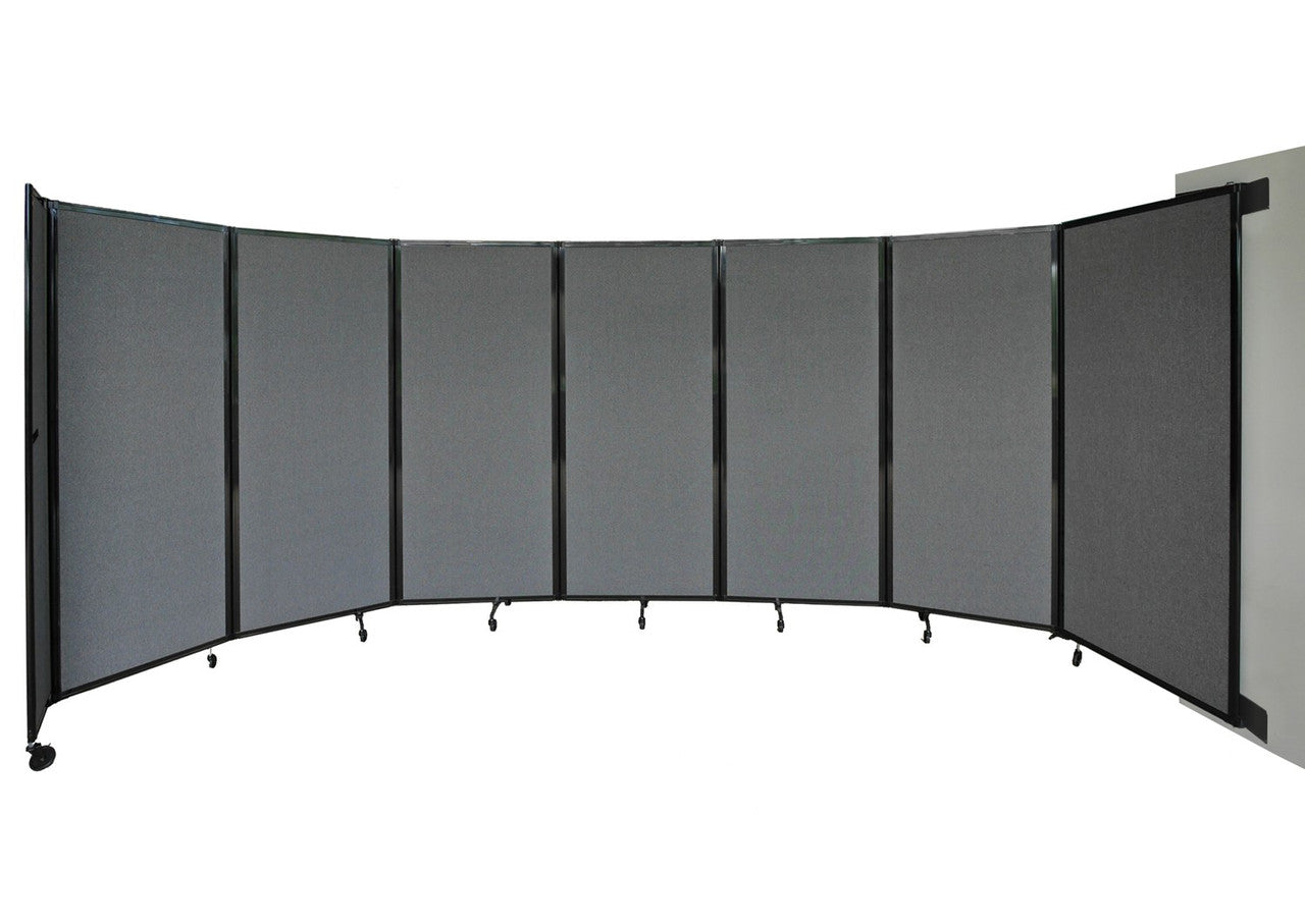 The Room Divider 360 Folding Partition, Wall-Mounted
