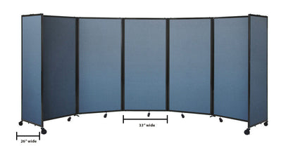 The Room Divider 360® Folding Portable Partition