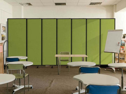 Straightflex Sliding Divider Freestanding - Fabric