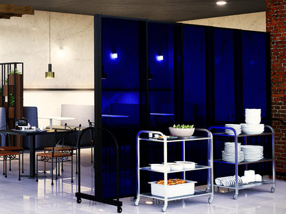 Straightflex Sliding Divider Wall-Mounted - Polycarbonate