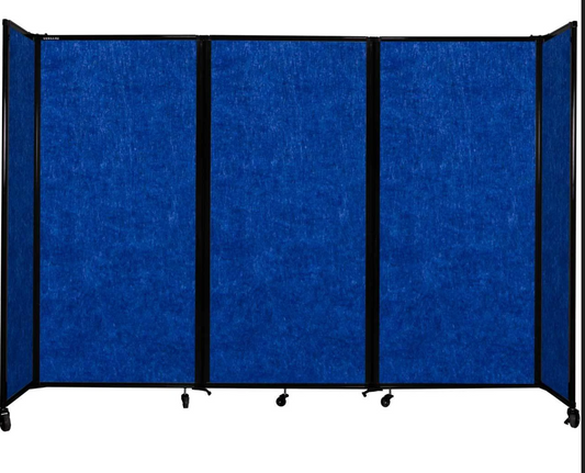 Premium SoundSorb Room Divider 360® — 6' high x 25' wide