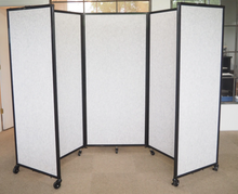 Load image into Gallery viewer, SoundSorb Room Divider 360 Folding Portable Partition — 5&#39; high x 8&#39;6&quot; wide