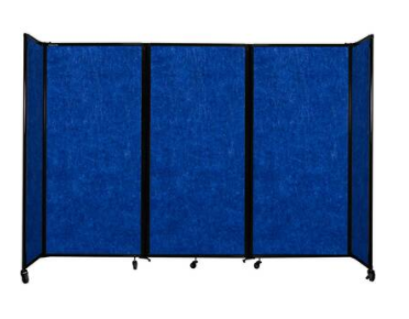 SoundSorb Room Divider 360 Folding Portable Partition — 5' high x 8'6" wide