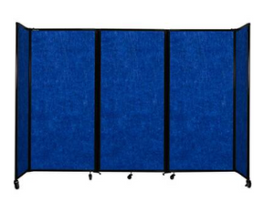 SoundSorb Room Divider 360 Folding Portable Partition — 5' high x 8'6" wide
