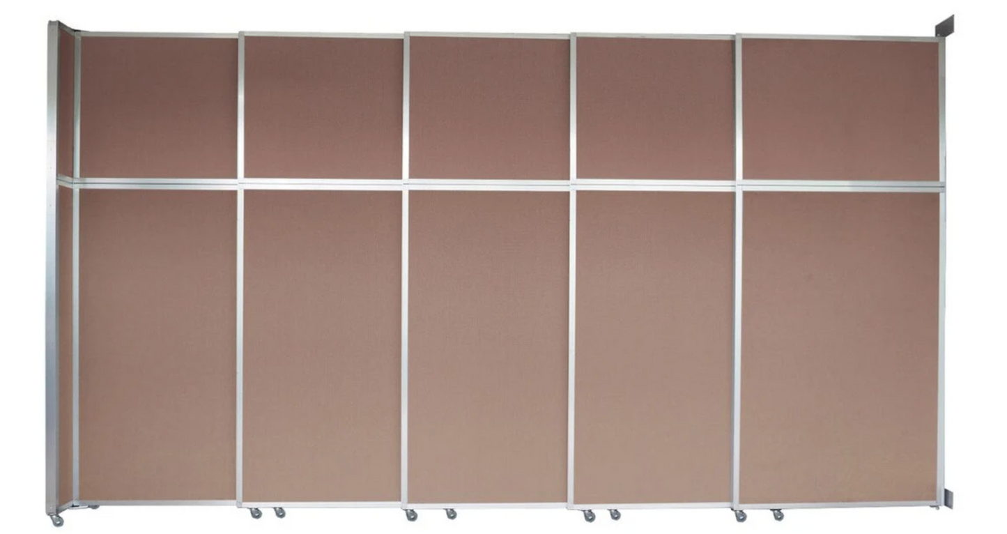 Operable Wall Folding Room Divider — 12'3" high x 9'9" wide