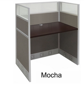 Work Carrels- 36"W x 24"D x 48"H