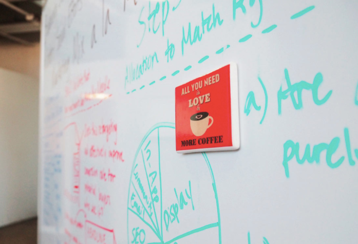 DivideWrite Portable Whiteboard Partition