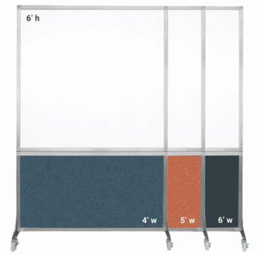 DivideWrite Portable Whiteboard Partition
