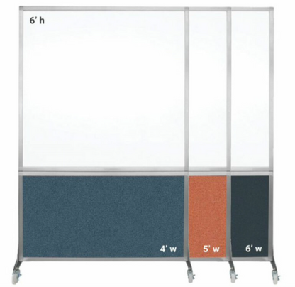 DivideWrite Portable Whiteboard Partition