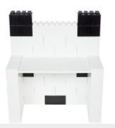 EverBlock Panda Animal Desk Kit