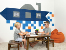 Load image into Gallery viewer, Sound Dampening Kids Submarine Wall Design
