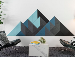 Sound Dampening Shaded Mountain Design