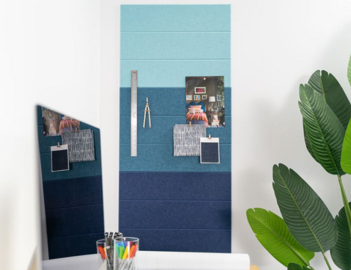 Sound Dampening Stacked Colors Design for Kids