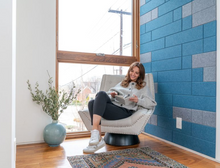 Load image into Gallery viewer, Sound Dampening Slate Brickwork Design