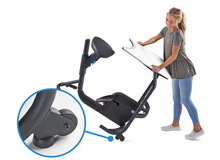 Load image into Gallery viewer, Lifespan Unity Jr. Pedal Bike Desk w/White Top (also called Unity Kids Bike Desk)