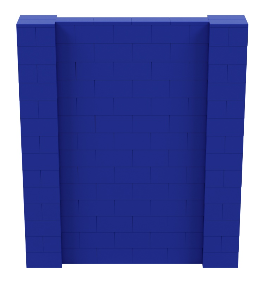 EverBlock Simple Wall Kit- 6' by 7'