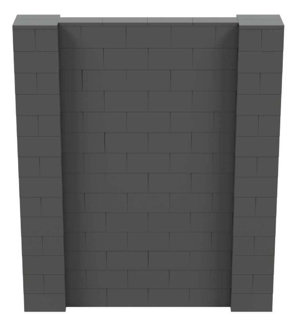 EverBlock Simple Wall Kit- 6' by 7'