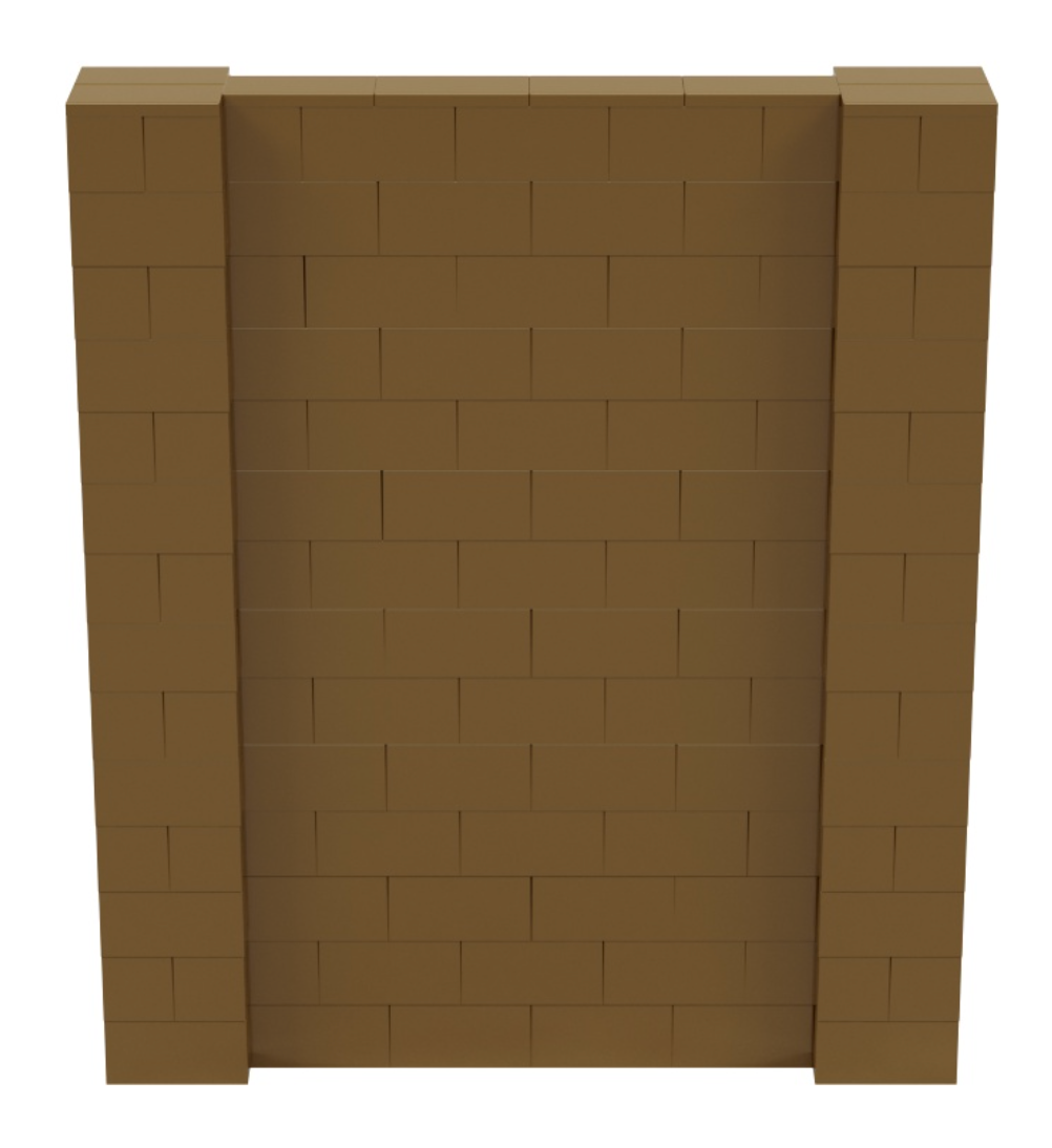 EverBlock Simple Wall Kit- 6' by 7'