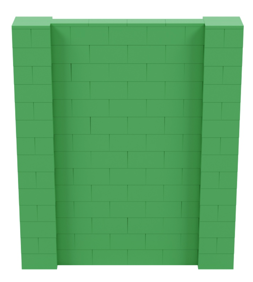 EverBlock Simple Wall Kit- 6' by 7'