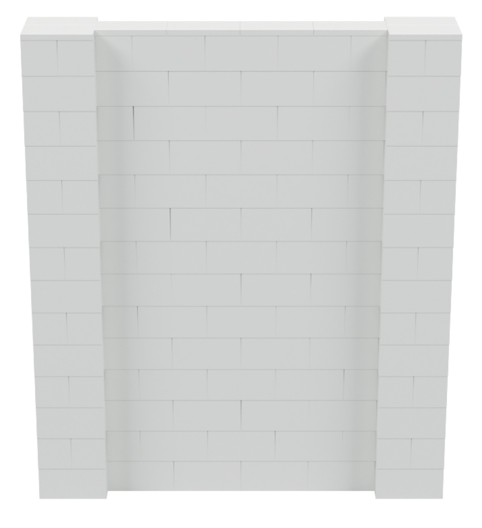 EverBlock Simple Wall Kit- 6' by 7'