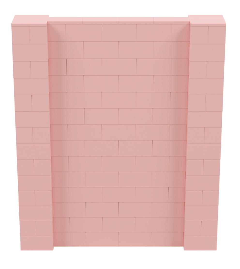 EverBlock Simple Wall Kit- 6' by 7'