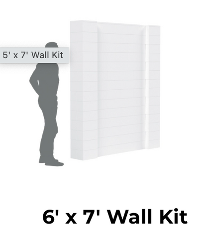 EverBlock Simple Wall Kit- 6' by 7'
