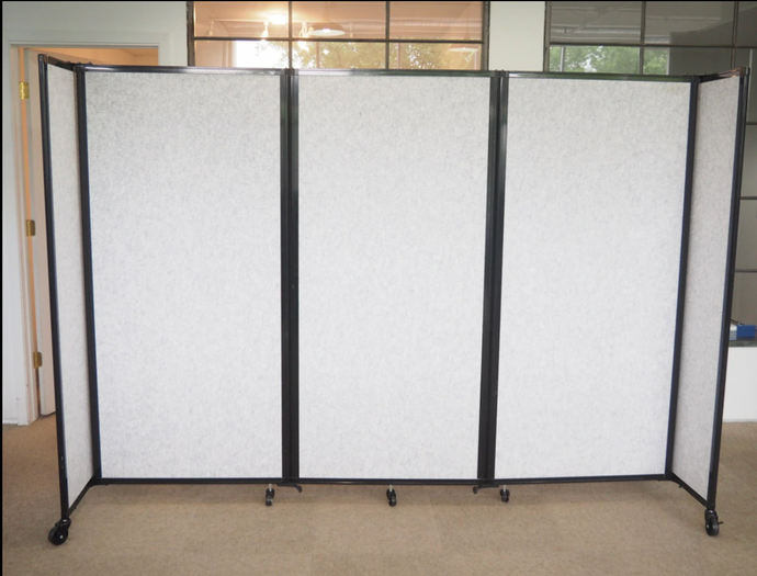 SoundSorb Room Divider 360 Folding Portable Partition