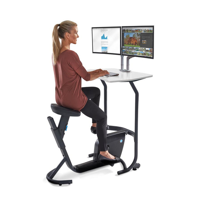 Lifespan Unity Bike Desk for Adults w/Cherry Top