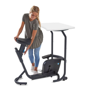 Lifespan Unity Bike Desk for Adults w/Cherry Top